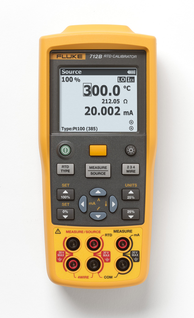 FLUKE 712B - RTD KALIBRAATTORI mA MITTAUS