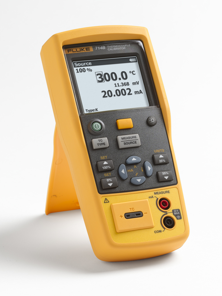 FLUKE 714B - TERMOPARIKALIBRAATTORI + mA