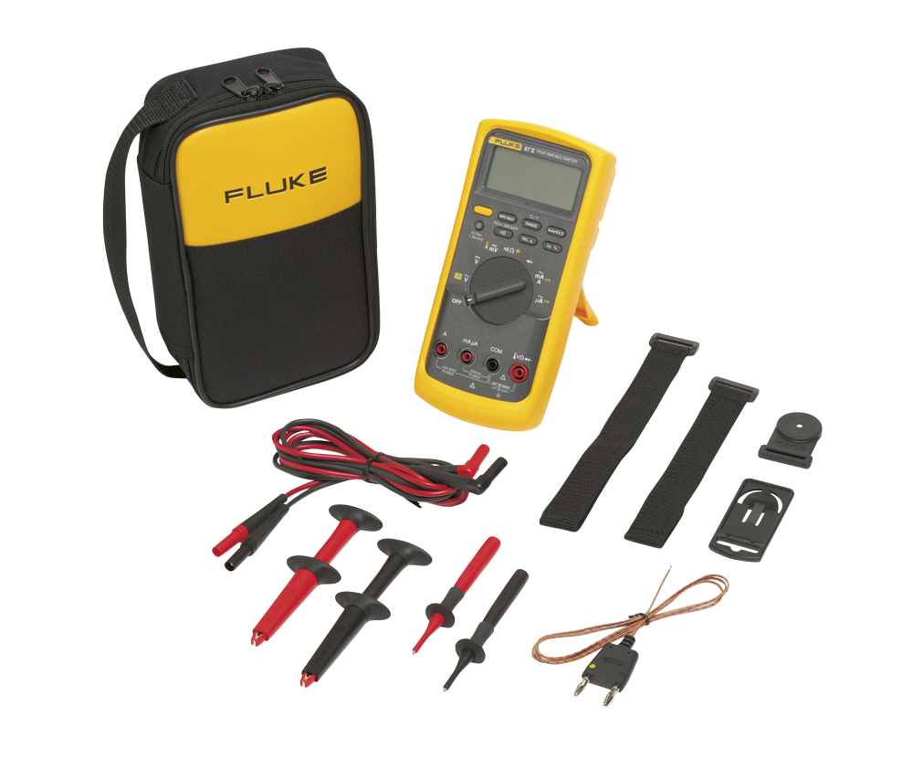 [FLUKE 87V MAX/E2 KIT] FLUKE 87V MAX/E2 COMBO KIT- Yleismittarisarja vaativaan teollisuuskäyttöön