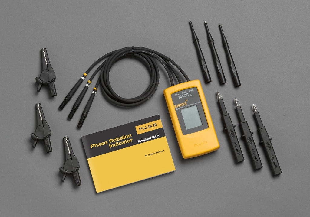 [Fluke-9040EUR] FLUKE 9040 - VAIHEJÄRJESTYSTESTERI