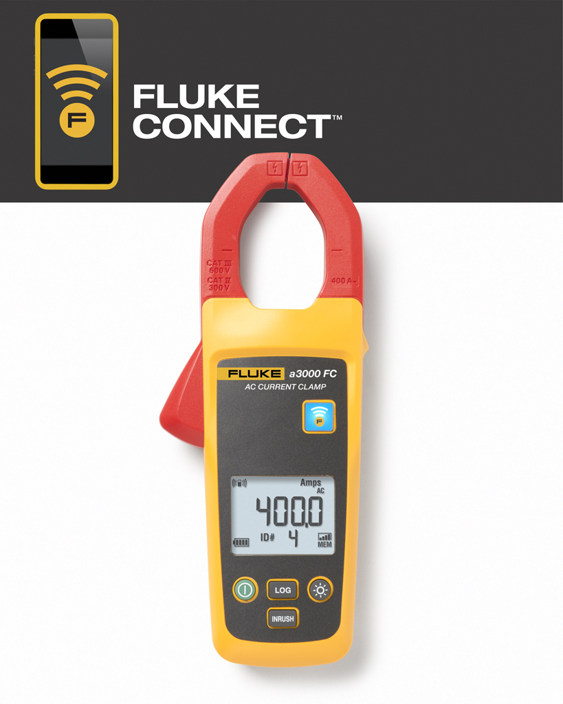 FLUKE A3000 FC - CONNECT AC-PIHTIVIRTAMITTARI/LOGGERI