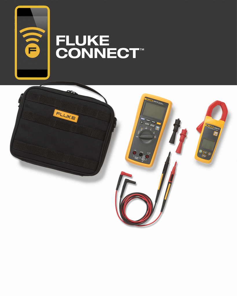 FLUKE A3000 FC YLEISMITTARI - WIRELESS AC-VIRTAPIHTI KITTI