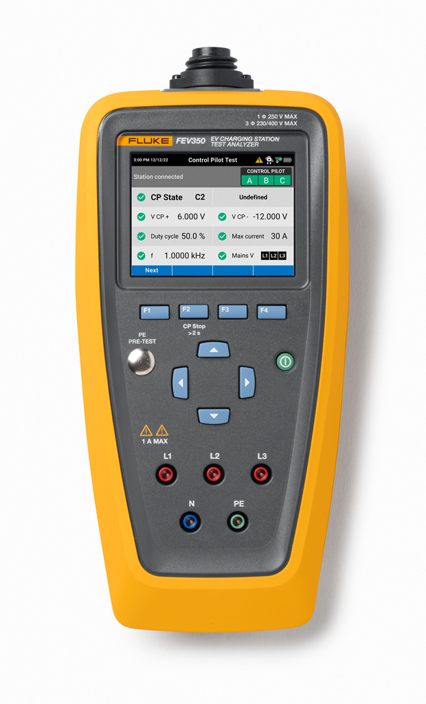 [FLK-FEV350/TY2] FLUKE FEV350/TY2 - EV-latausaseman analysaattori