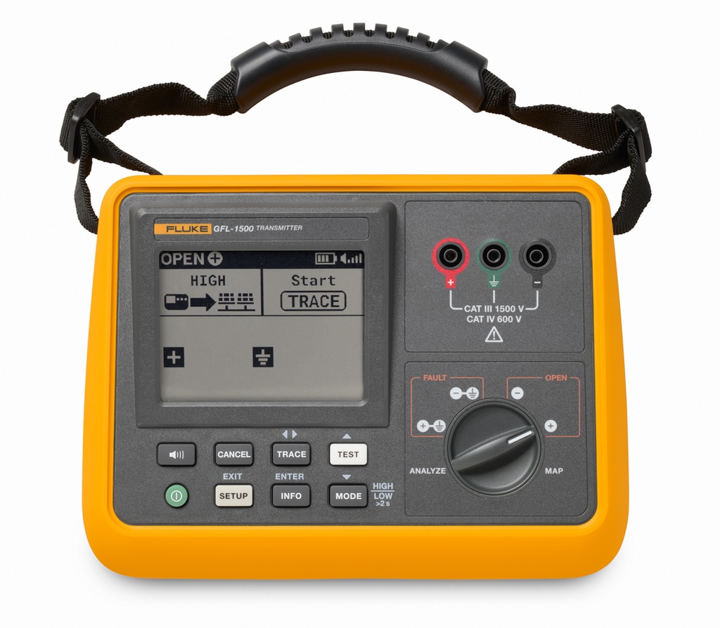 FLUKE GFL-1500 - Maavian paikannin aurinkosähköjärjestelmille