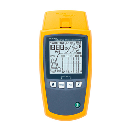 FLUKE NETWORKS MS-POE-KIT - MICROSCANNER PoE Pro KIT