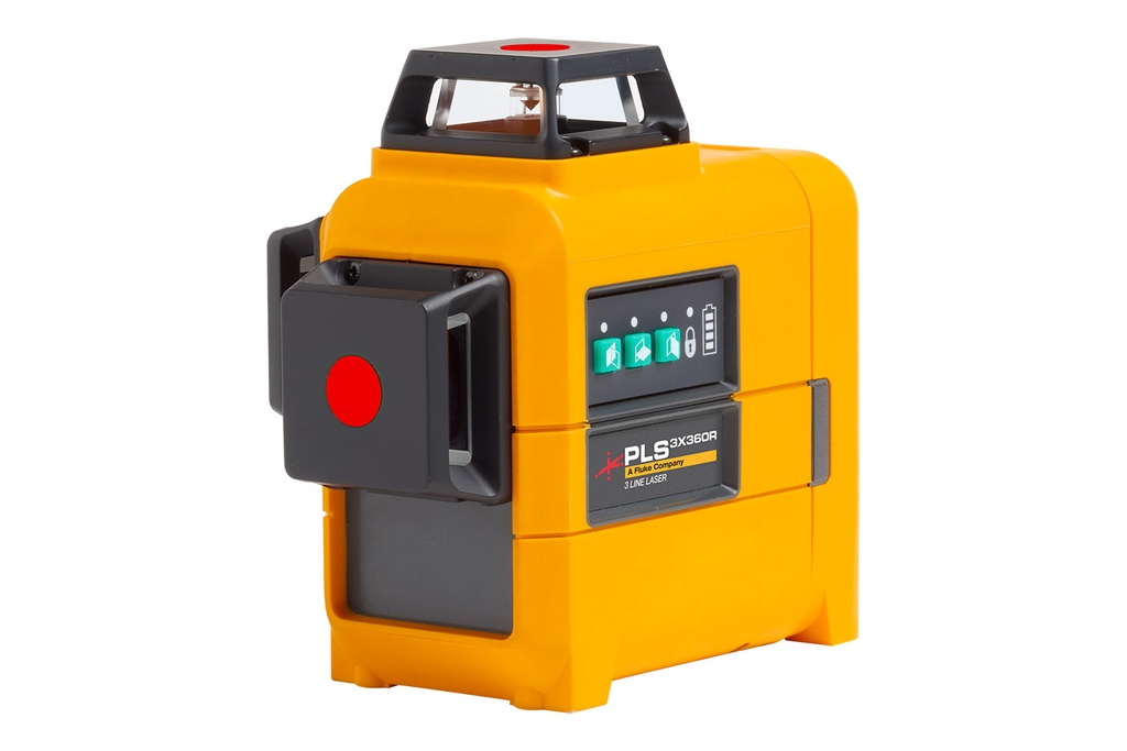 FLUKE PLS 3X360R KIT - Kolmitasoinen punasädelaser, Kit-paketti