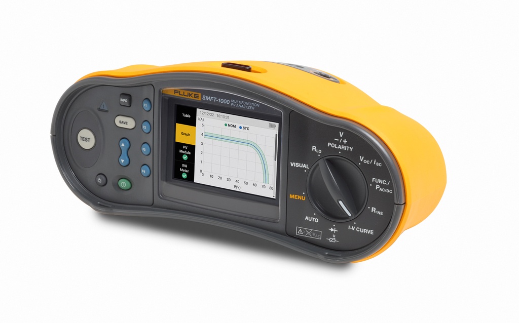 FLUKE SMFT-1000/KIT - Aurinkoenergia-asennustesteripaketti + 1 vuoden Fluke Premium Care kunnossapitopaketti