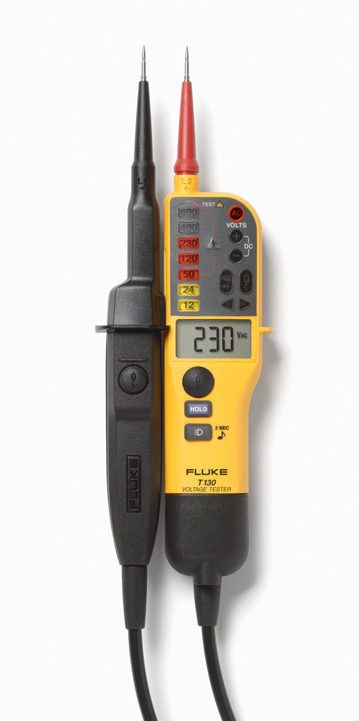 [T130] FLUKE T130 - JÄNNITE/JATKUVUUSTESTERI LCD