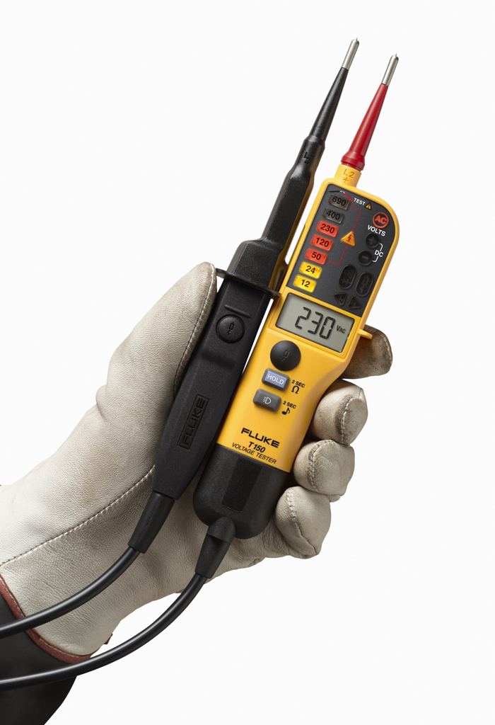 FLUKE T150 - JÄNNITE/JATKUVUUSTESTERI