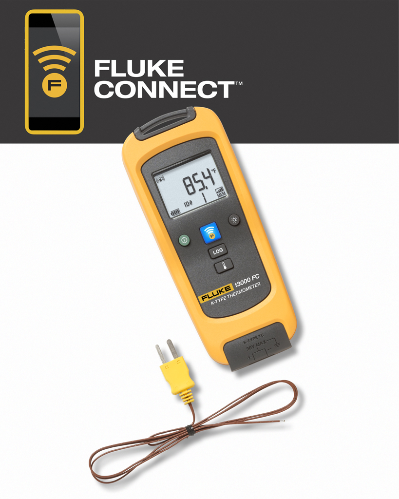 [FLK-T3000 FC] FLUKE T3000 FC - CONNECT LÄMPÖTILAMITTARI/LOGGERI