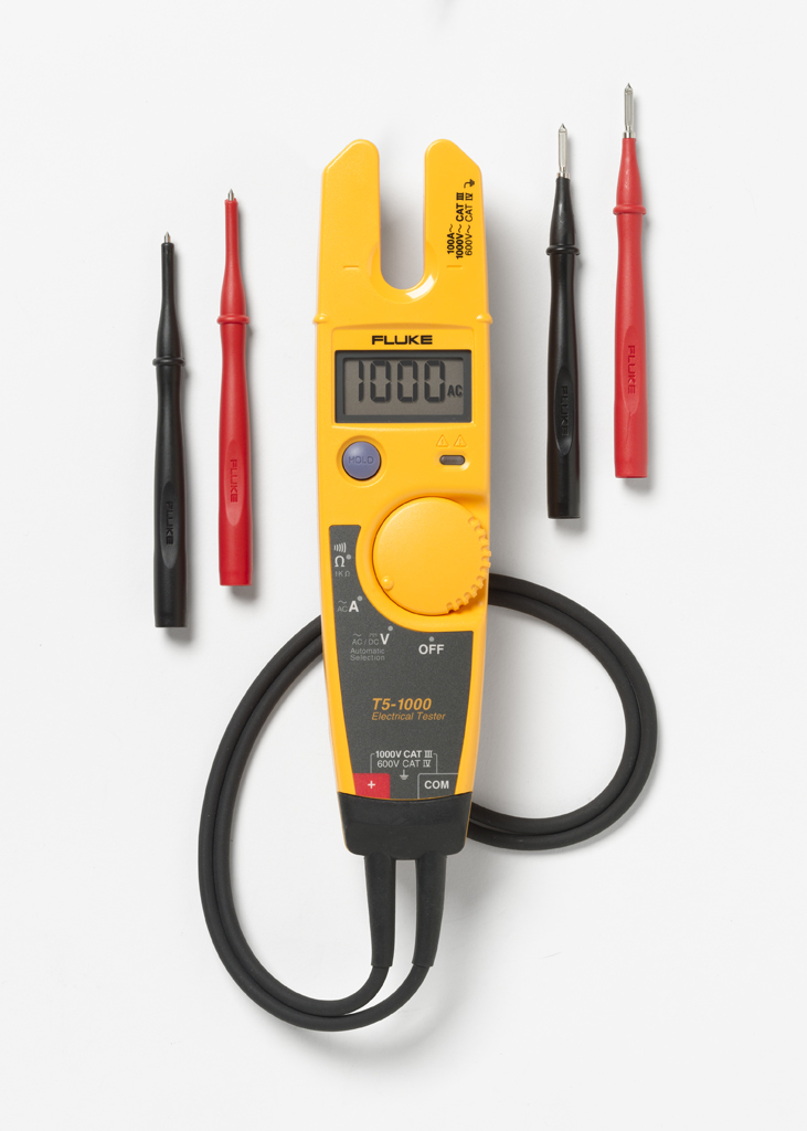 [T5-1000] FLUKE T5-1000 - TESTERI 1000V + VIRTAPIHTI 100A AC