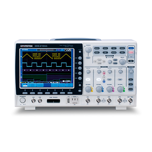 GW INSTEK GDS-2104A - Digitaalinen oskilloskooppi 4-kanavainen 100MHz