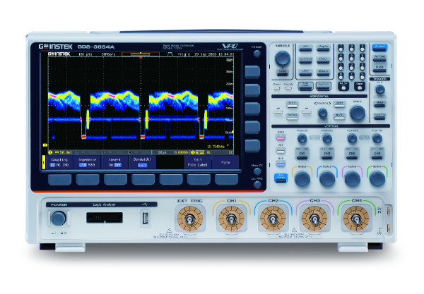GW INSTEK GDS-3354A - Oskilloskooppi 4-kanavainen 350MHz