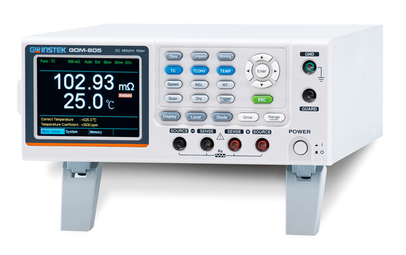 GW INSTEK GOM-804  - Milliohmimittari