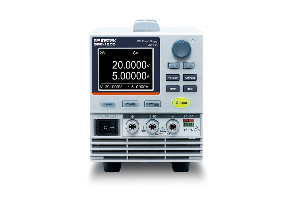GW Instek GPE-1205 - DC Teholähde 1-kanavainen 100W