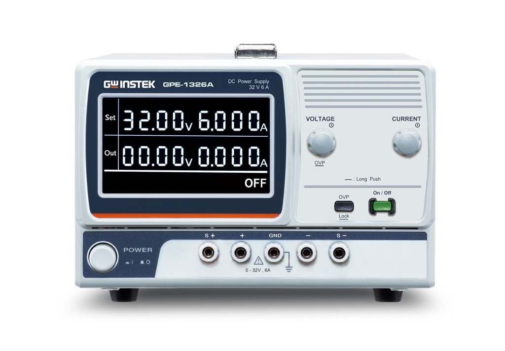GW Instek GPE-1326A - DC Teholähde 1-kanavainen 192W