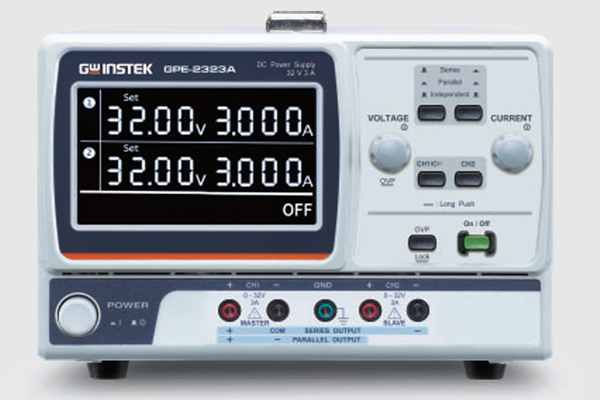 GW Instek GPE-2323A - DC Teholähde 2-kanavainen 192W