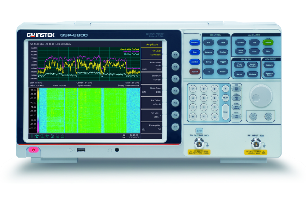 GW INSTEK GSP-8800 - Spektrianalysaattori 8.0GHz