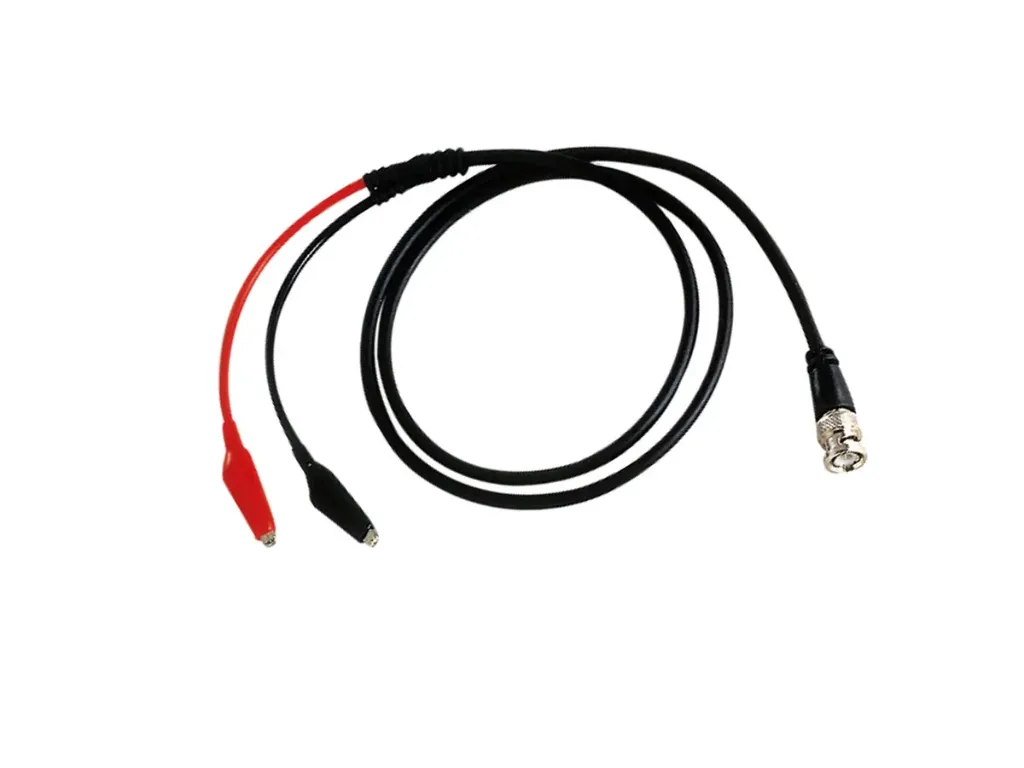 GW INSTEK GTL-101 - Test Lead, BNC(P/M) to Alligator Test Lead, 1100mm