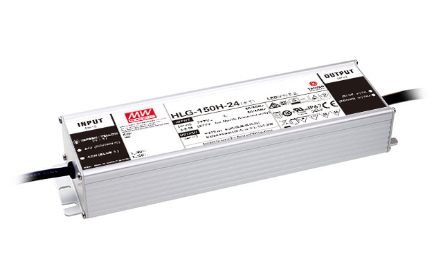 [HLG-150H-48A] MEAN WELL HLG-150H-48A - Himmennettävä (potikka) LED Virtalähde 150W 48V 3.2A