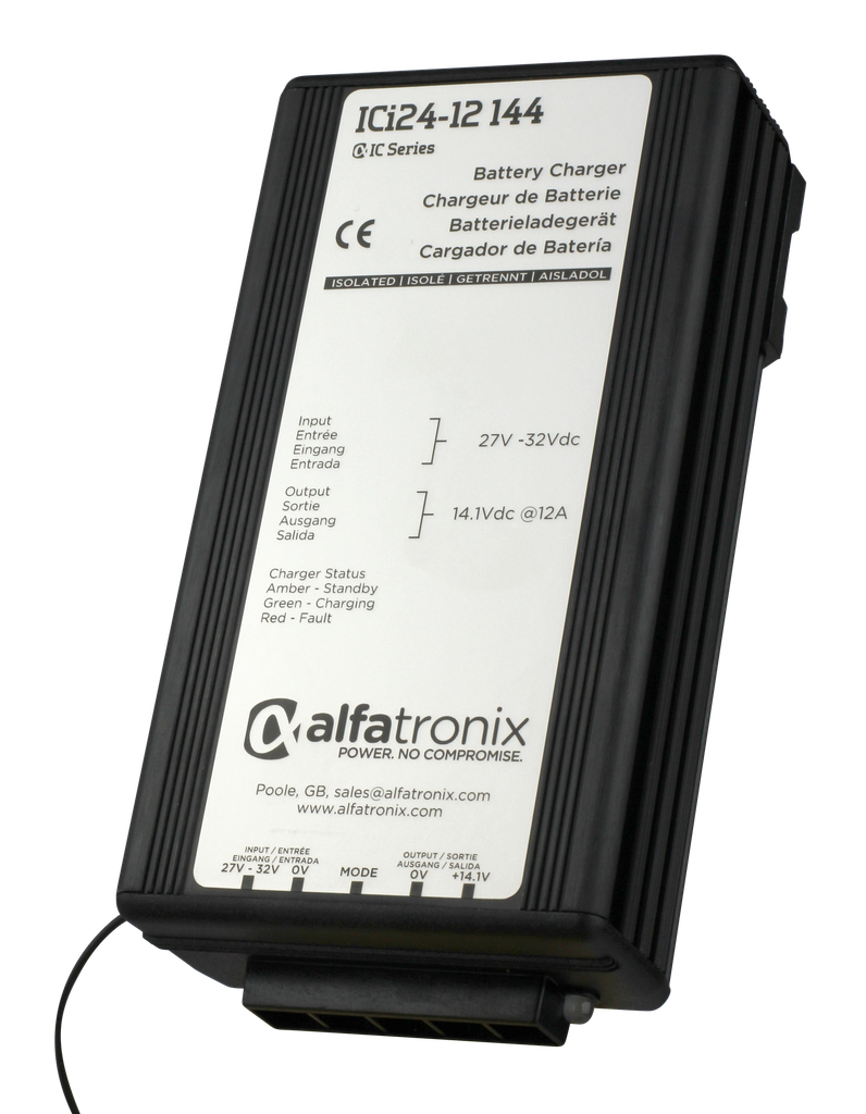 [ICi 24-12 144] ALFATRONIX ICi 24-12 144 24/12V 24/12V 12A DC/DC akkulaturi