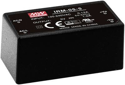 MEAN WELL IRM-05-12 - Hakkurivirtalähde Piirikortti 12V 0.42A 5W