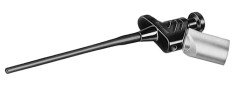 HIRSCHMANN KLEPS250-MU / 973528100 - Tartuntamittapää 4mm Banaaniliittimelle - Musta