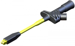 [972308100] Hirschmann KLEPS 2800 BLACK - Mittauspuristin Turvamittajohtimille ja 4 mm banaaniliittimille - Musta