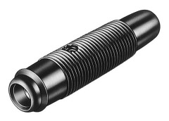 Hirschmann KUN 30 - Banaanijatkoliitin 4mm punainen