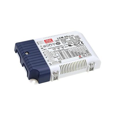 [LCM-60] MEAN WELL LCM-60 - Himmennettävä (Dip) LED Virtalähde 60.3W 1.4A - Vakiovirta