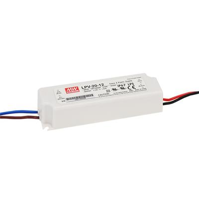 MEAN WELL LPV-20-24 - LED TEHOLÄHDE 24V DC 20W