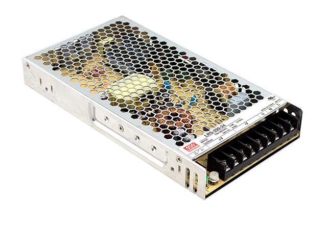 [LRS-200-24] MEAN WELL LRS-200-24 - Hakkurivirtalähde 211W 24V 8.8A