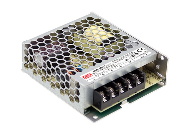 MEAN WELL LRS-50-15 - Hakkurivirtalähde 50W 15V 3.4A