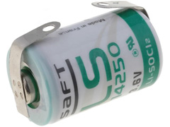 [LS14250CNR] SAFT LS14250CNR - LITIUMPARISTO 1/2AA 3.6V 1.2Ah