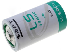 SAFT LS33600 - Litiumparisto 3.6V 17 000 mAh D-koko