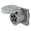 HUBBELL M4100R12 - Runkopistorasia naaras marine IEC 3P4W, 100A 125/250V