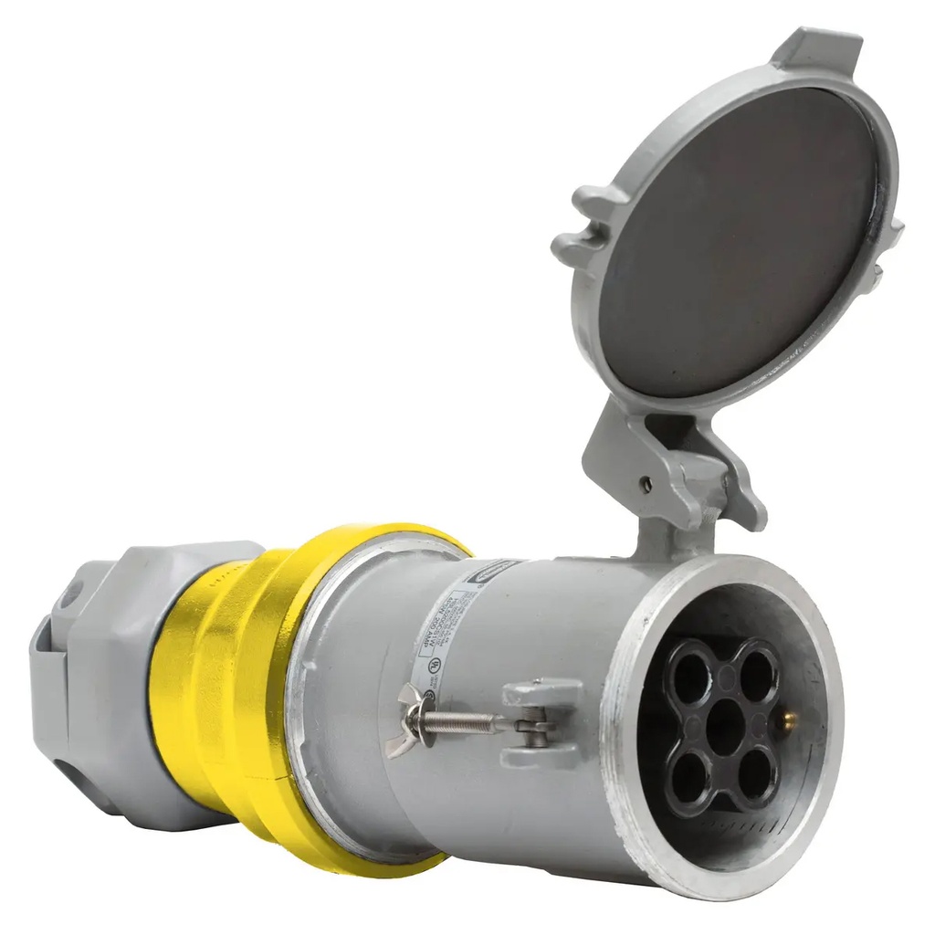 [M5200CS1] HUBBELL M5200CS1 - Pistotulppa naaras marine IEC 4P5W 200A 600V