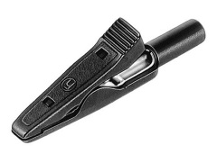 [930317801] HIRSCHMANN MA1 - Pienoishauenleuka 2mm Banaanipistokkeelle - Punainen