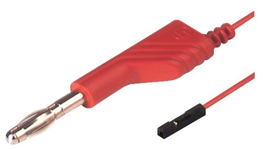 [YE-200-119-610] HIRSCHMANN MAL4-0.64/100-PU / 934160101 - MITTAJOHTO 1M PUNAINEN