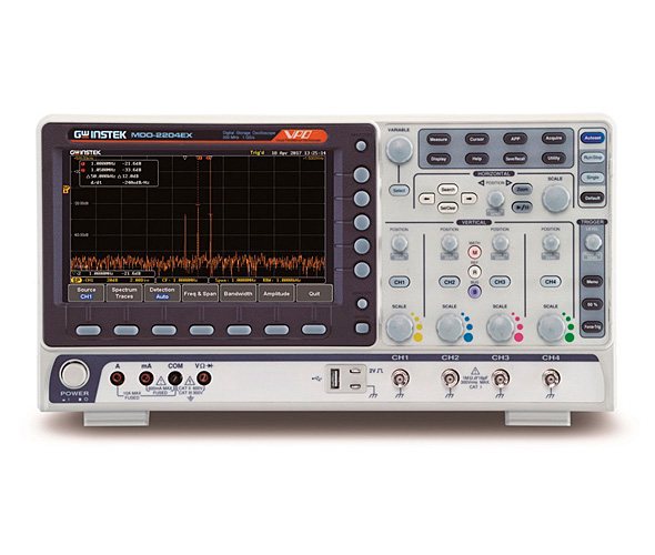 [01MD214EX0GT] GW Instek MDO-2104EX - Oskilloskooppi 4-kanavainen 100MHz