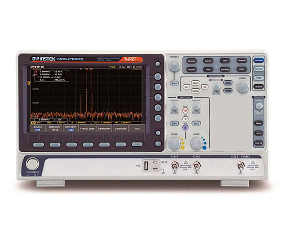GW Instek MDO-2202EG - Oskilloskooppi 2-kanavainen 200MHz