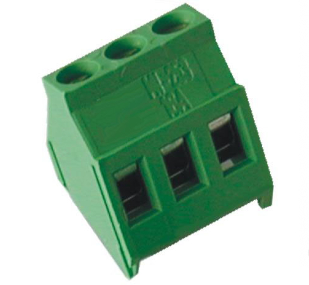 35° Angled terminal block 3 poles
