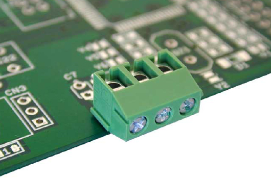 Single-deck terminal block