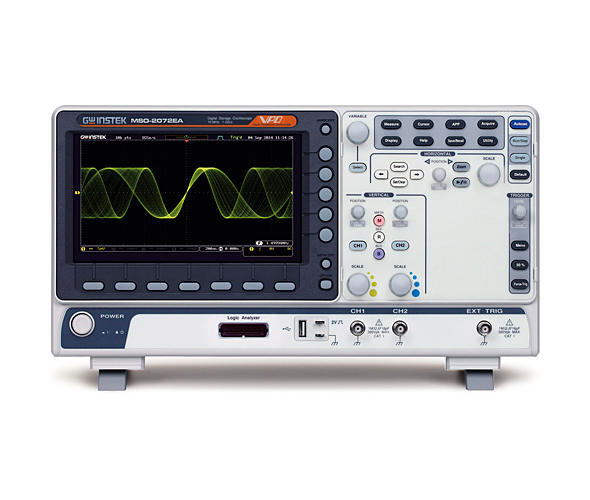 GW Instek MSO-2202EA - Oskilloskooppi 2+16-kanavainen 200MHz