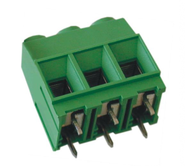 Single-deck terminal block 2-pole