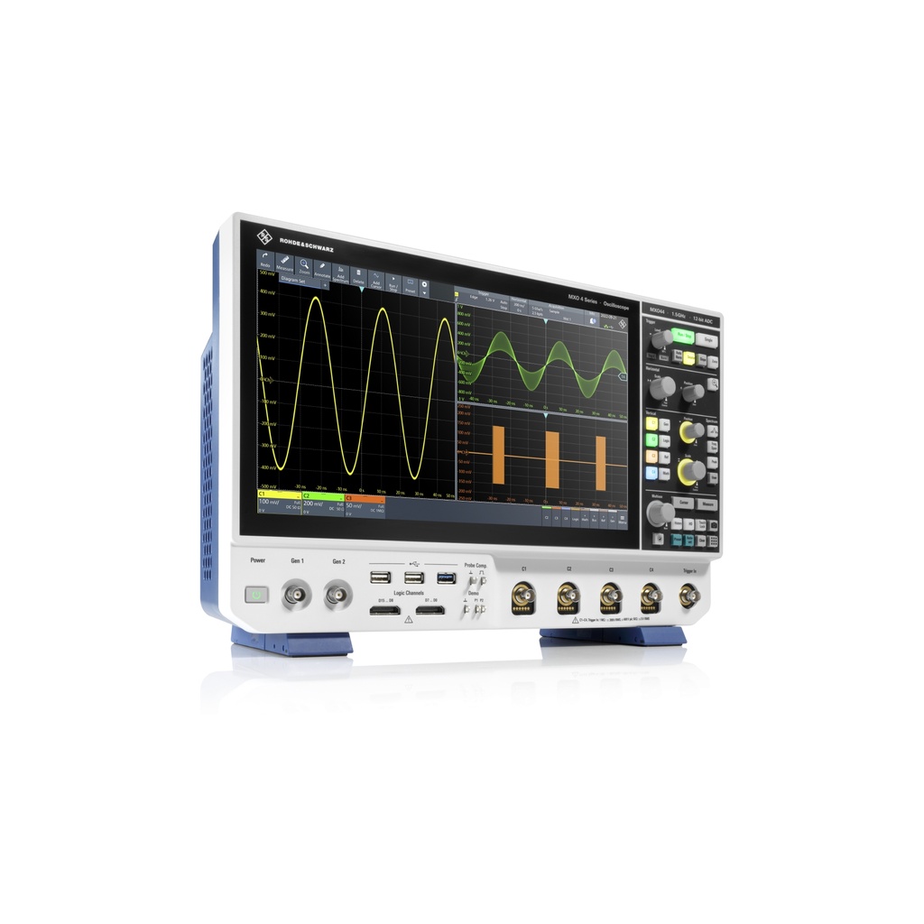 [1335.5050P97] Rohde & Schwarz MXO44-BASC - Oskilloskooppi 4-kanavainen 200MHz Basic-paketti