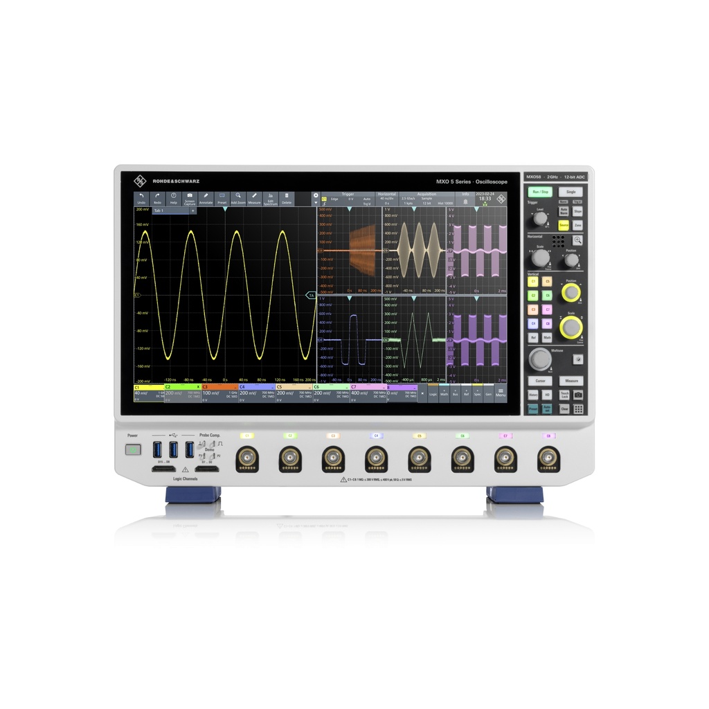 Rohde & Schwarz MXO58-PRO - Oskilloskooppi 500MHz 8-kanavainen Pro-paketti