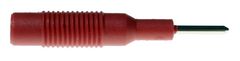[973600101] HIRSHCMANN MZS 2 - BANAANILIITIN ADAPTERI PUNAINEN