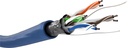 GOOBAY NC93265 CAT5e MONISÄIKEINEN VERKKOKAAPELI, F/UTP, SININEN - KELA 100m
