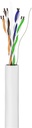 GOOBAY NC94219 CAT6 MONISÄIKEINEN VERKKOKAAPELI, U/UTP, VALKOINEN - LAATIKKO 305m